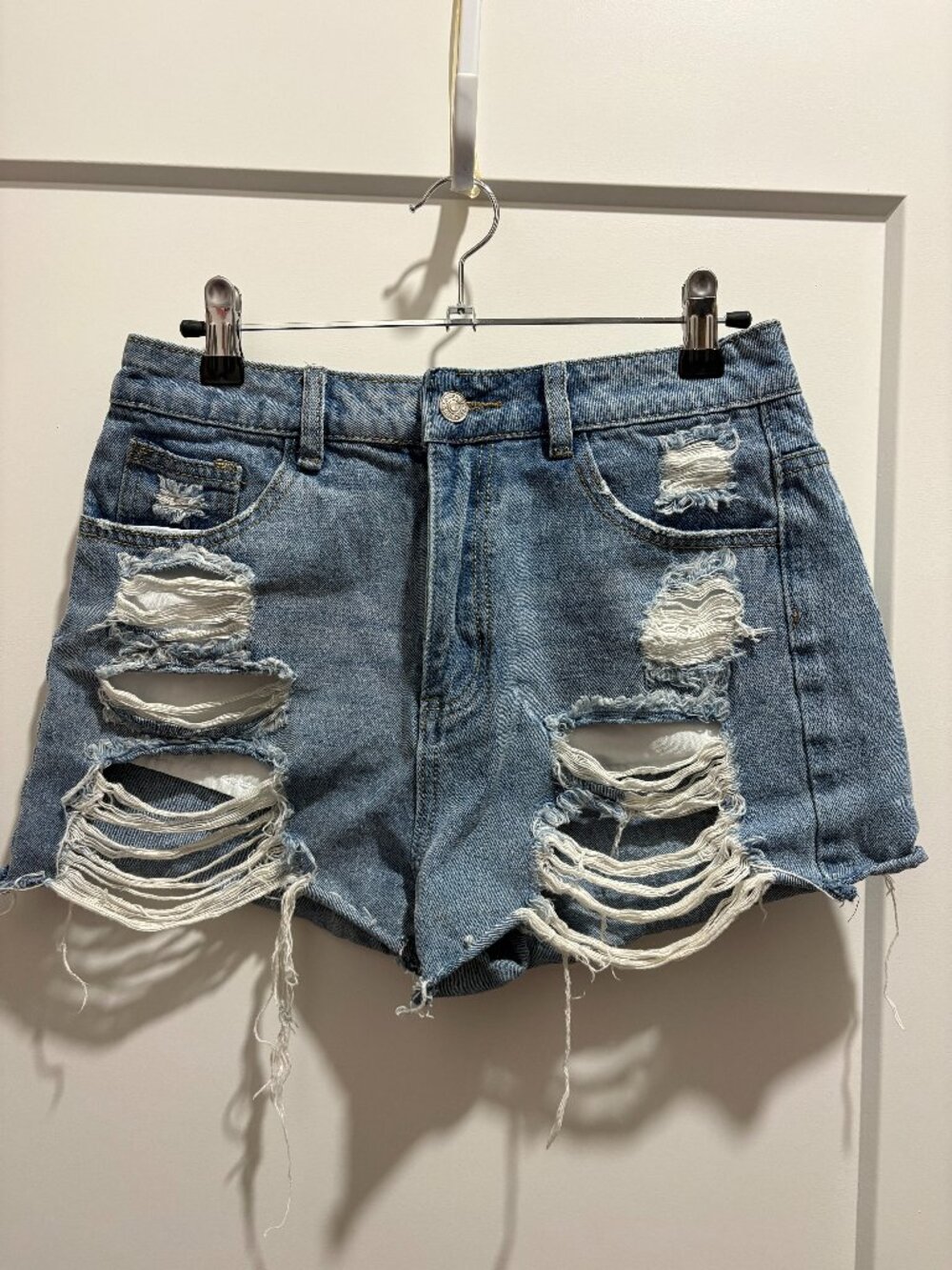 Jean Shorts, High Waisted - Medium - Amazon (COUXILY)